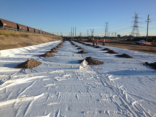 Geosynthetics in Mining Works Application Nonwoven Filter and Separation Geotextile